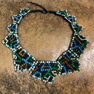 Zara Multicolored Statement Necklace
